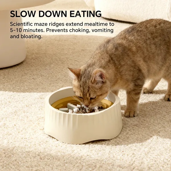 Slow Feeder Bowl – Adaptive 2-in-1 Smart Digestive Care - Image 4
