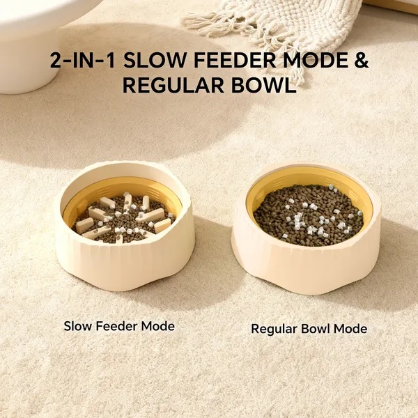Slow Feeder Bowl – Adaptive 2-in-1 Smart Digestive Care - Image 5