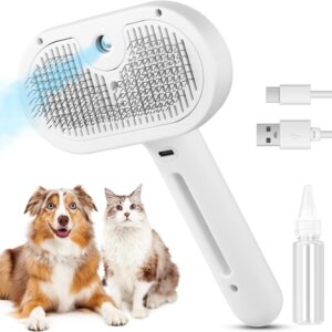 3-in-1 Premium Pet Spray Brush – Professional Grooming & Quick Delivery