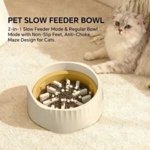 Slow Feeder Bowl – Adaptive 2-in-1 Smart Digestive Care